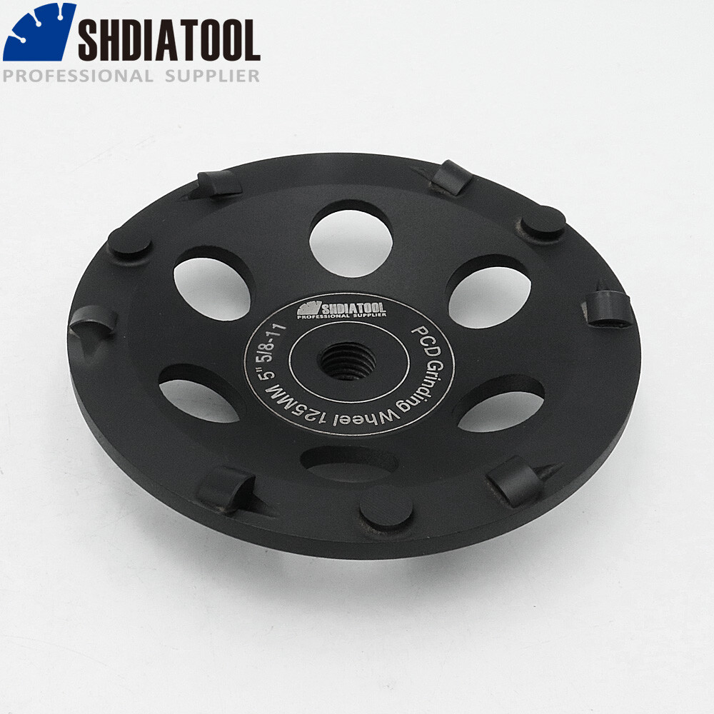 5″ PCD Grinding Cup Wheel Polycrystalline Diamond Grinding Disc Wheel 5/8-11