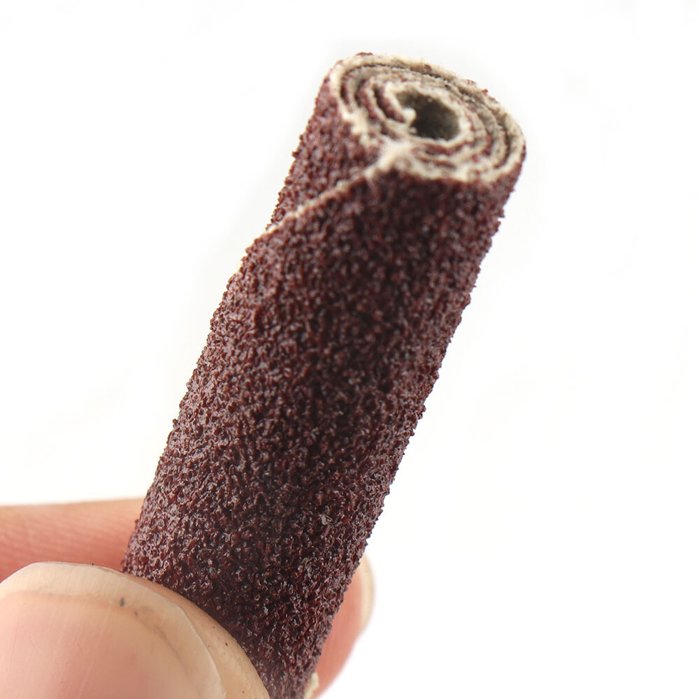 10Pcs Sanding Cone Set Polishing Assortment Kit Engine Work Tool With 6.35mm Rod
