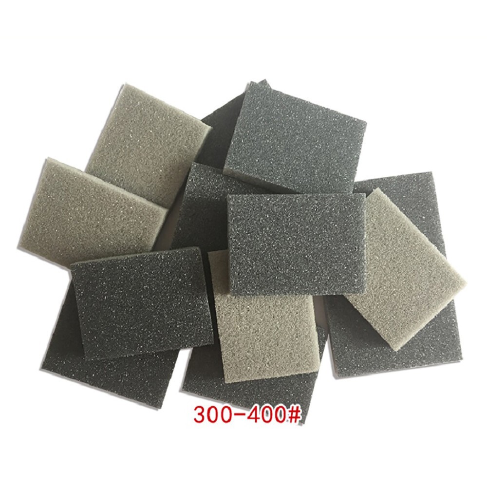 30*40mm Wet Dry Spong Sanding 300-3000 Grit Hook Loop Sandpaper Polishing Block