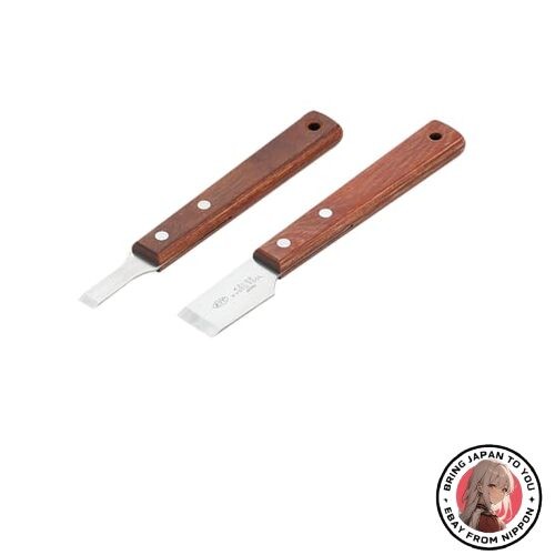 New Kyoto Machine Tools KTC Stainless Steel Scraper Set (2-Piece Set) KZ12A