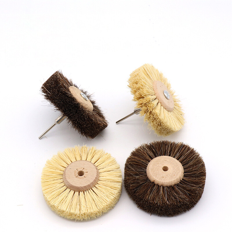 Horsehair / Sisal Polishing Wheel Abrasive Brush Grinding Buffing Wheels Jade