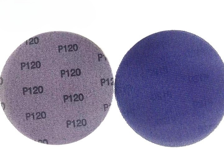 100PCS 6″(150mm) Hook&Loop Mesh Sanding Discs, P80/P120/P180/P220/P320 for Metal