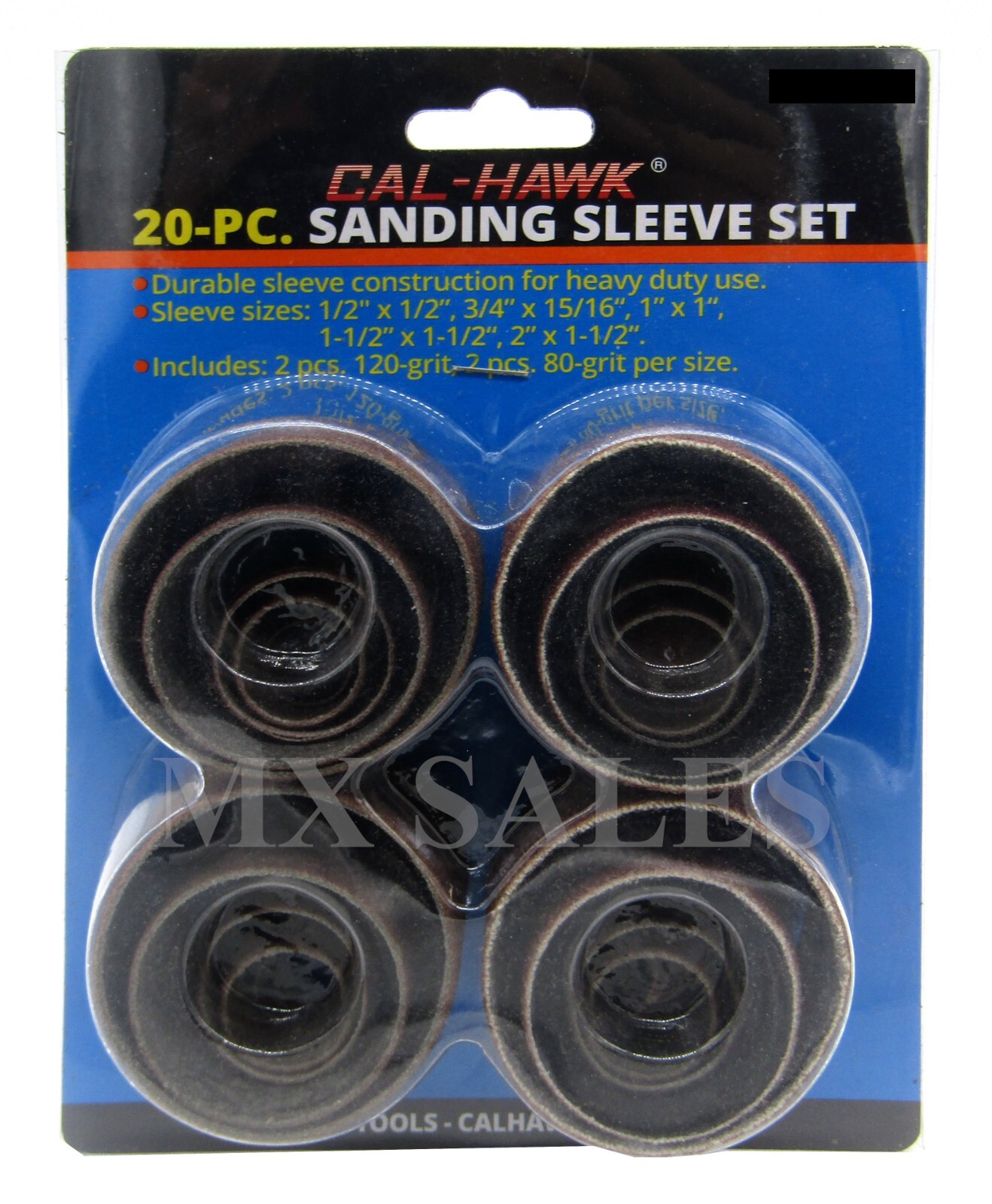 20pc Sanding Round Drum Set For Woodworking Drill Press Sander Sleeves Tool