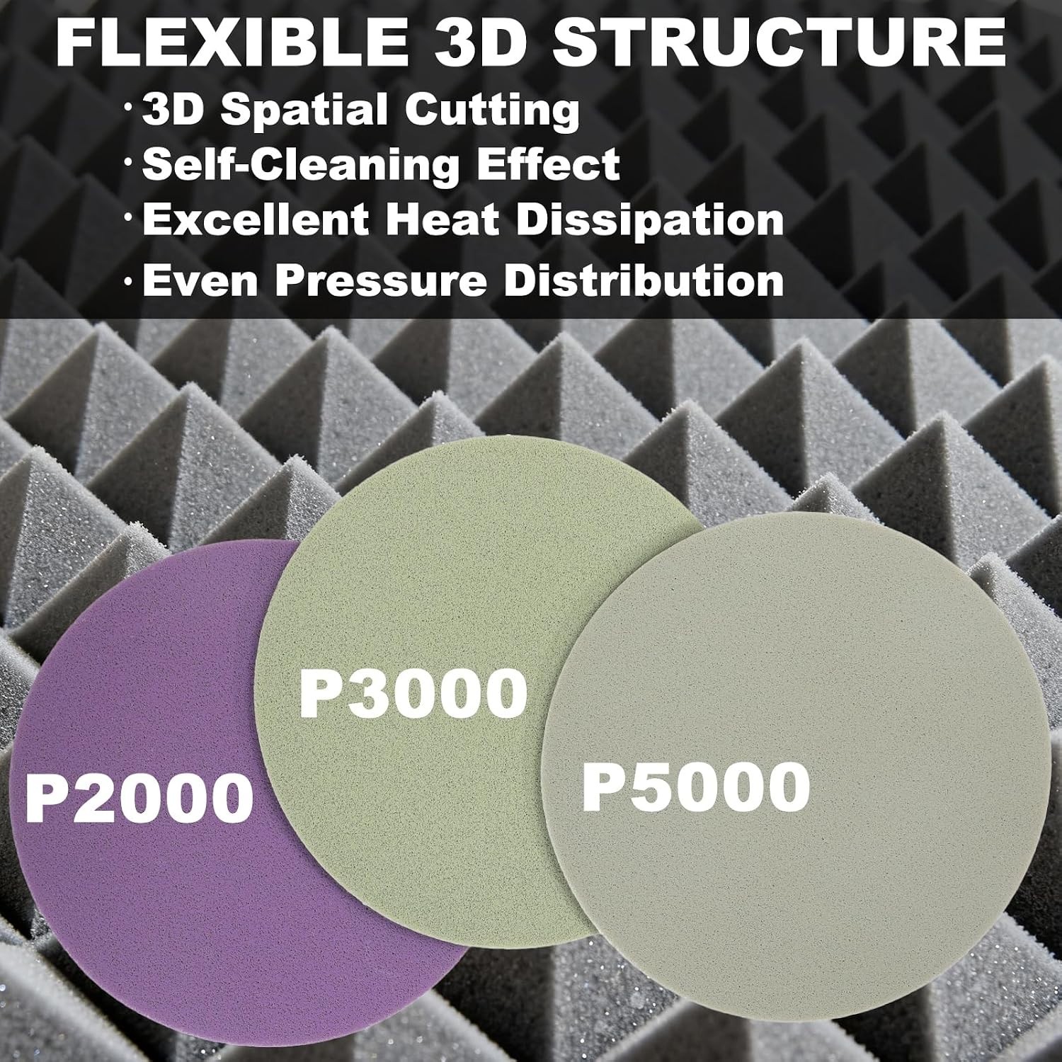 Precision Polishing 5000 Grit Sanding Discs Pack