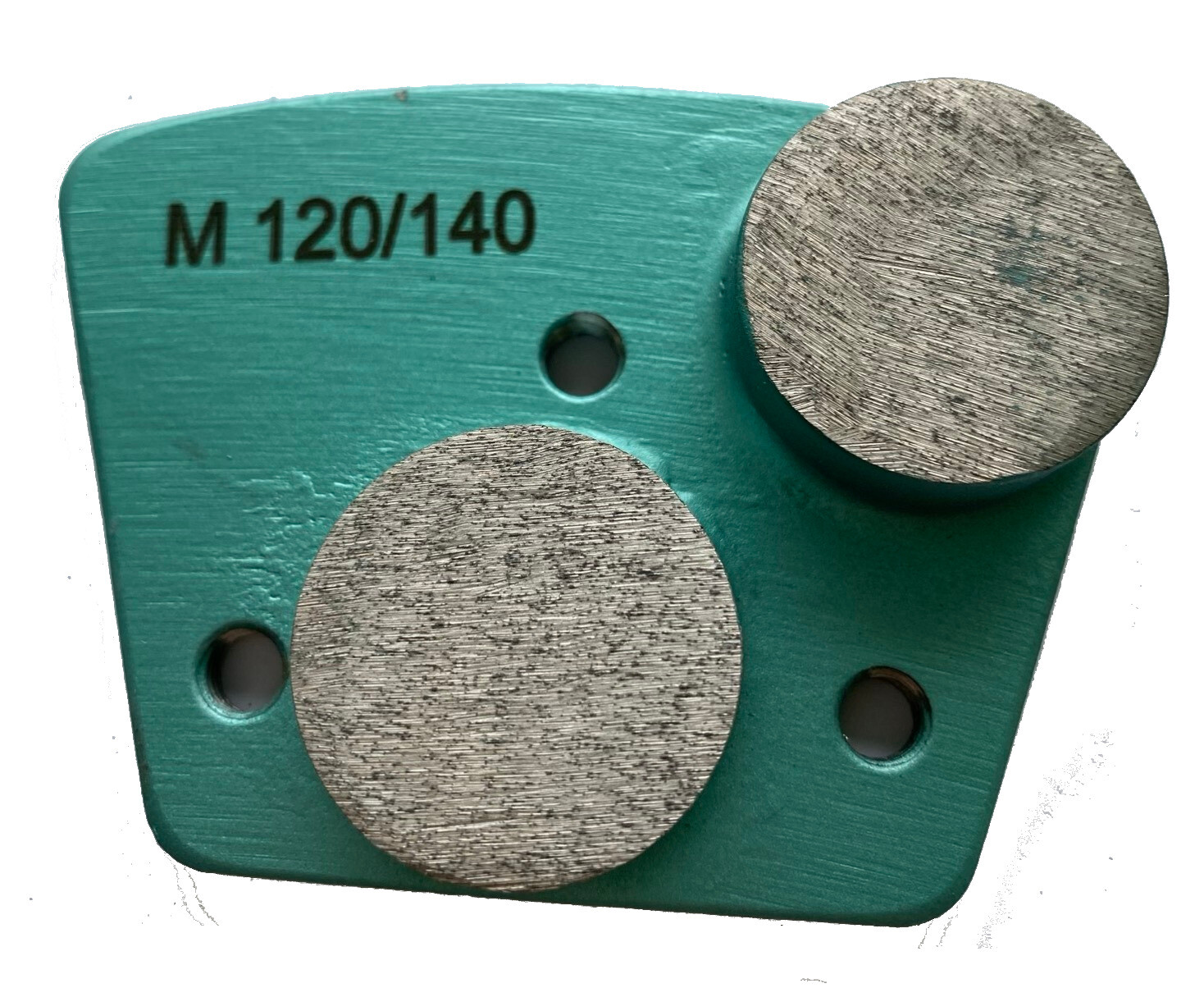 18Pk Trapezoidal Grinding Discs for Concrete Floor Grinder 120 Grit Medium Bond