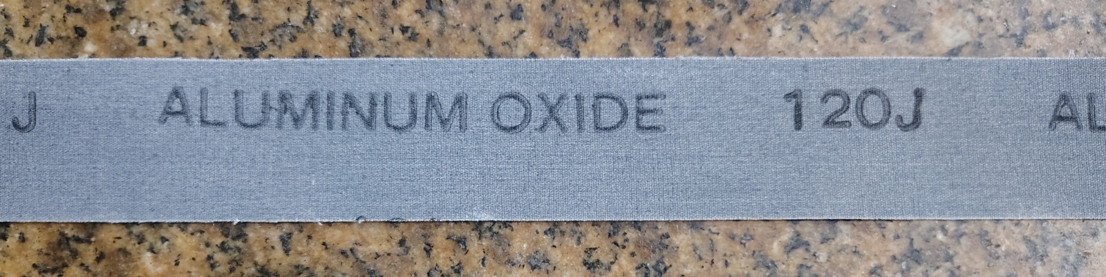 🗽ALUMINUM OXIDE J120 EMERY PAPER 8 VARIOUS LENGTH ROLLS