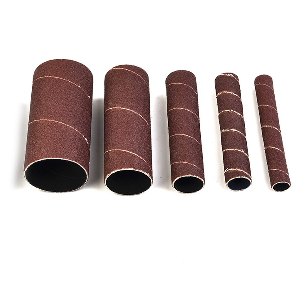 Multi Grit 4 5inch Sanding Drum Sleeves Pack of 5 for Woodworking Projects