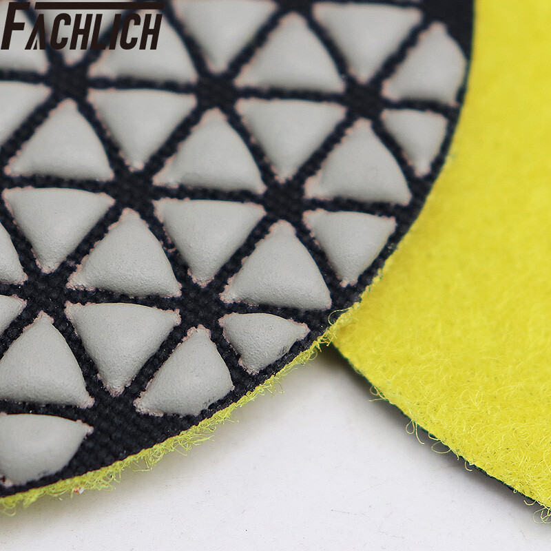 7pcs 4″ / 100mm Diamond Concrete Floor Dry Polishing Pads Sanding Grinding Discs