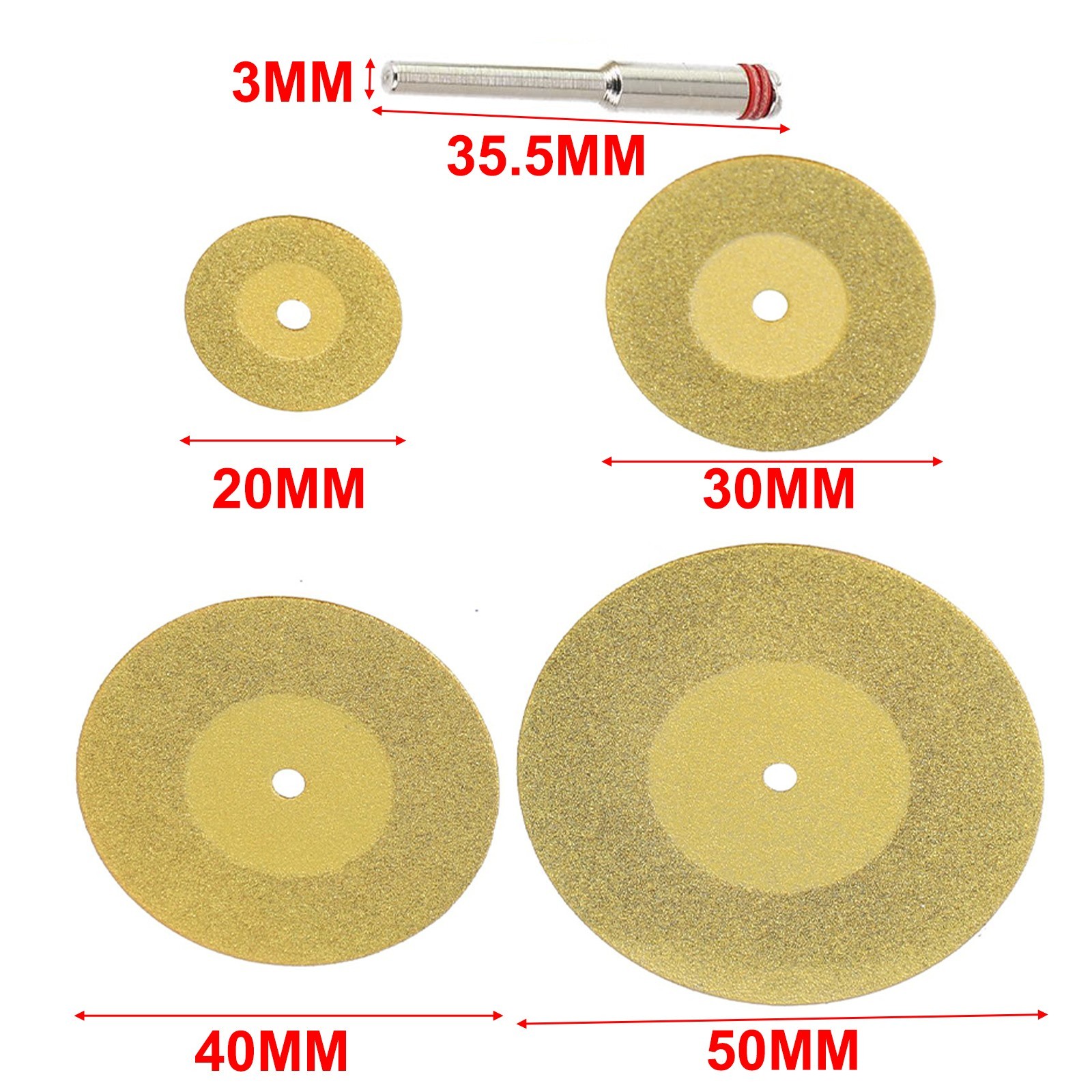 Diamond Saw Blade Connecting Rod 20/30/40/50mm Accessories Cutting Disc