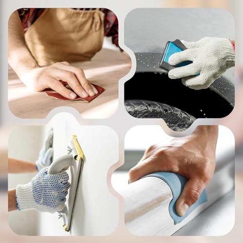 20PCS 220 Grit Sandpaper Sheets 9 x 3.6 Inch Wet Dry Silicon Carbide