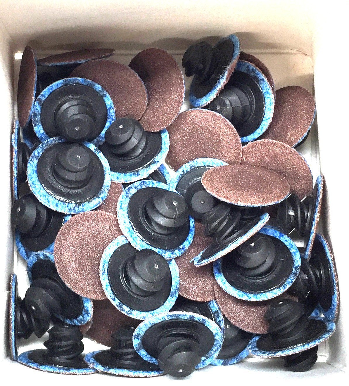 Norton Saint-Gobain 3/4″ 120-Grit Speed Lok TR Disc 666233-43211 [Lot of 44] NOS