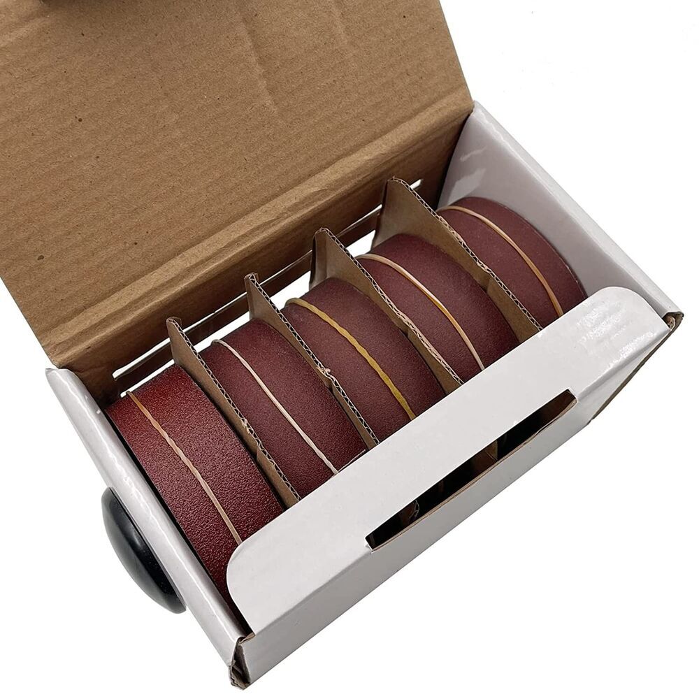 Emery Cloth Sandpaper Roll Aluminum Oxide Coarse To Fine Grit Grinding Polishing