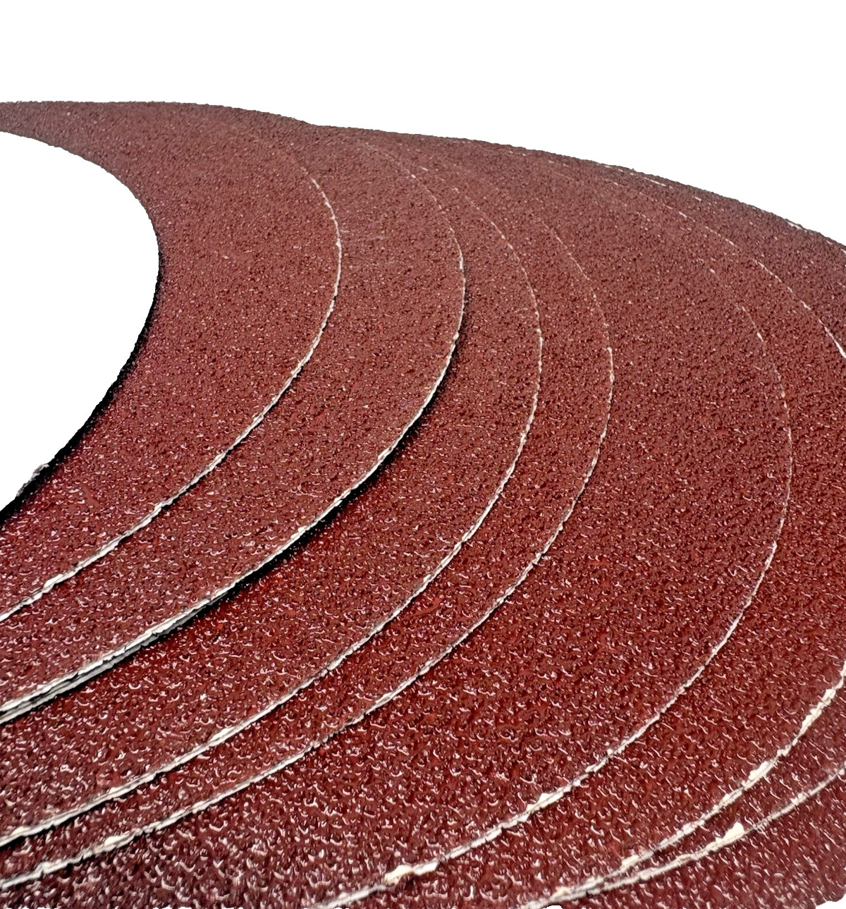 12 Pcs 8 Inch Self Stick Aluminum Oxide Sanding Discs No-Hole Sanding Paper