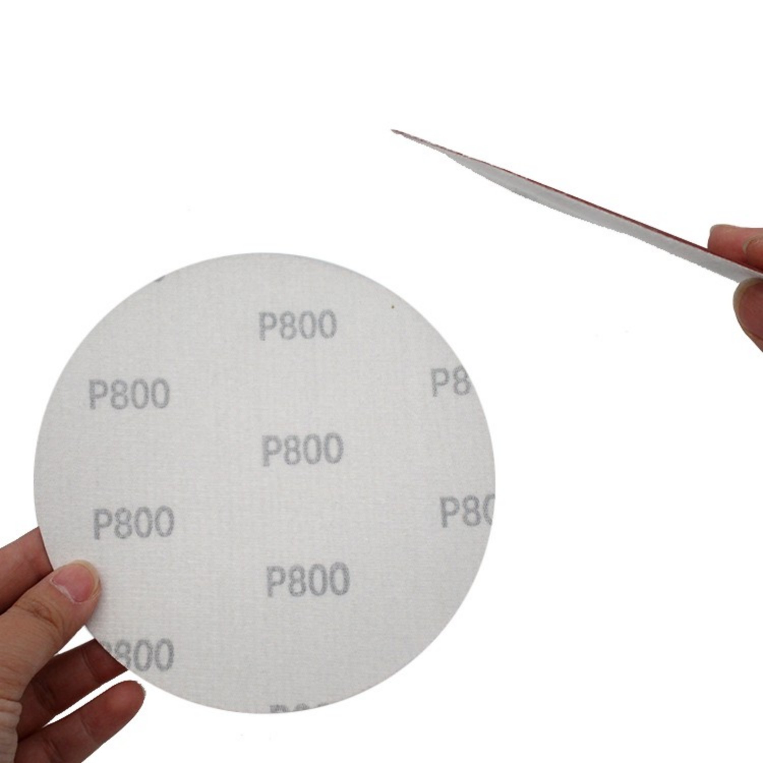 180mm – 7 inch 7″ Sanding Pads, Discs Sandpaper 40 – 2000 Grit – Hook and Loop