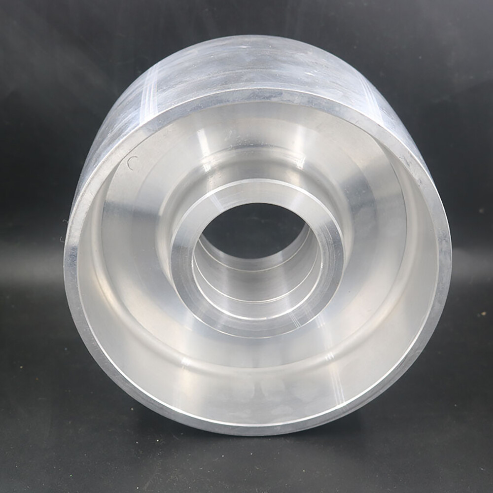 Aluminum Contact Wheel 150MMx100MMx24MM Active Wheel for Electric Belt Sander