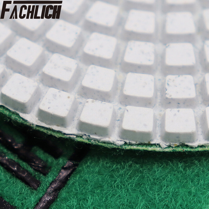 7pcs 100mm/4″ Diamond Concrete Floor Wet Polishing Pads Sanding Grinding Discs