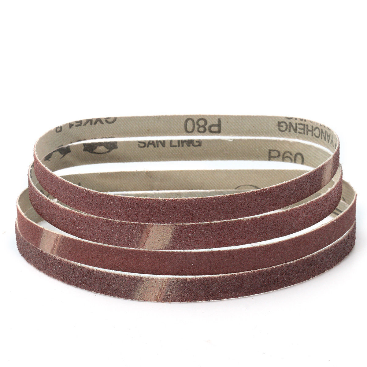 1-5pcs Sanding Belts 40 60 80 100 120 150 180 -1000 Grit Grinding Belt Sandpaper