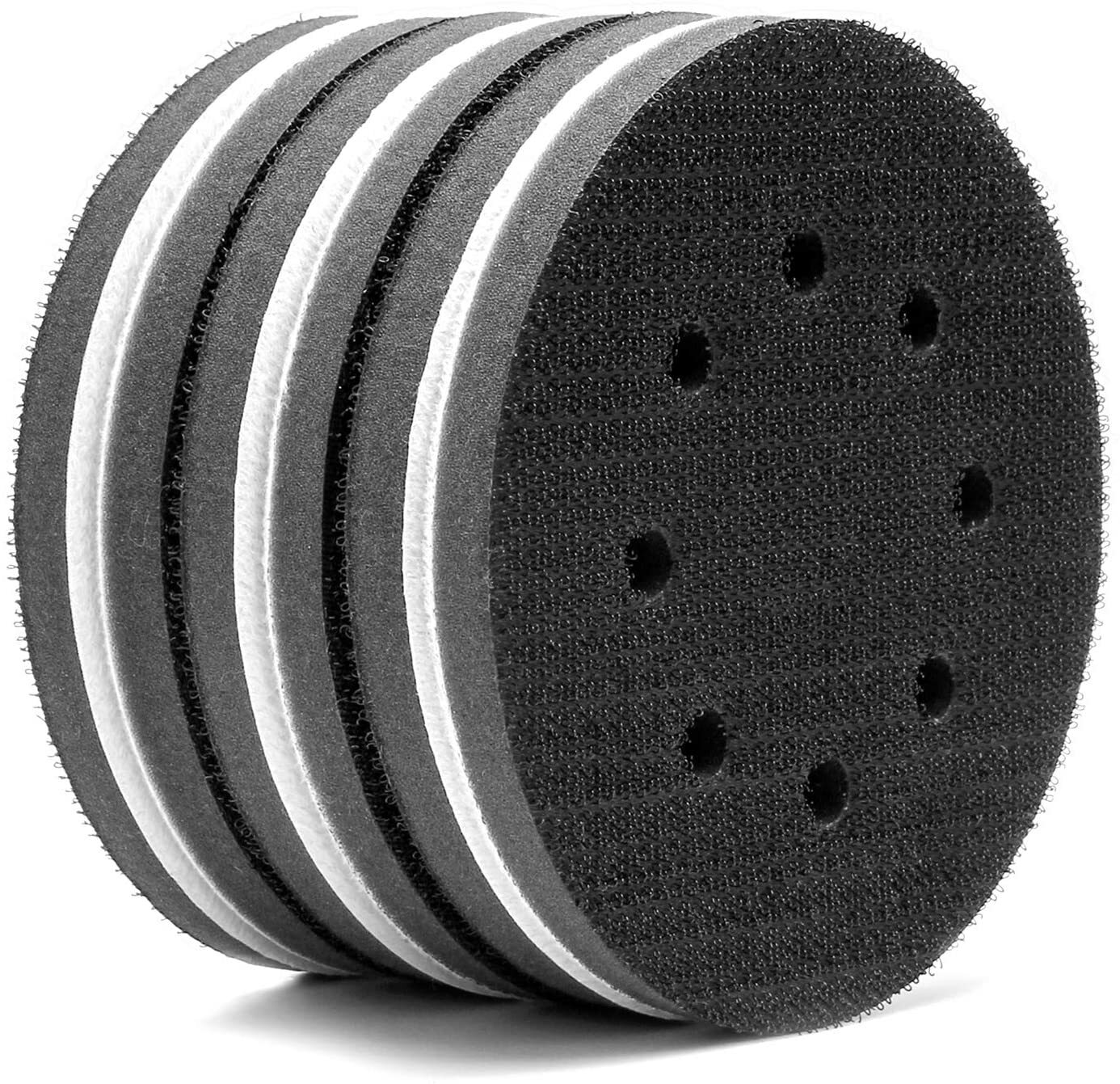 5 Inch Hook and Loop Soft Foams Buffering Pad Sponge Cushion Buffer Backing Pad