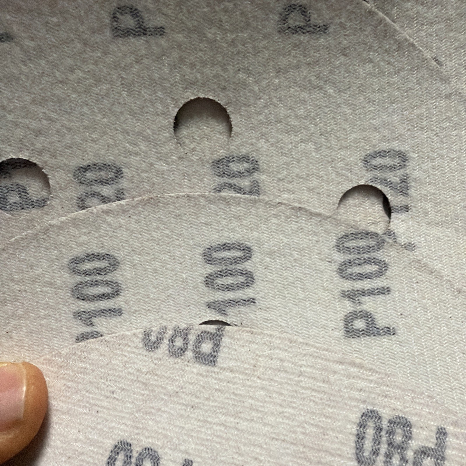 12Pcs 7 Inch 8 Hole Sanding Disc 80 100 120 150 180 240 Grit Flocking Sandpaper