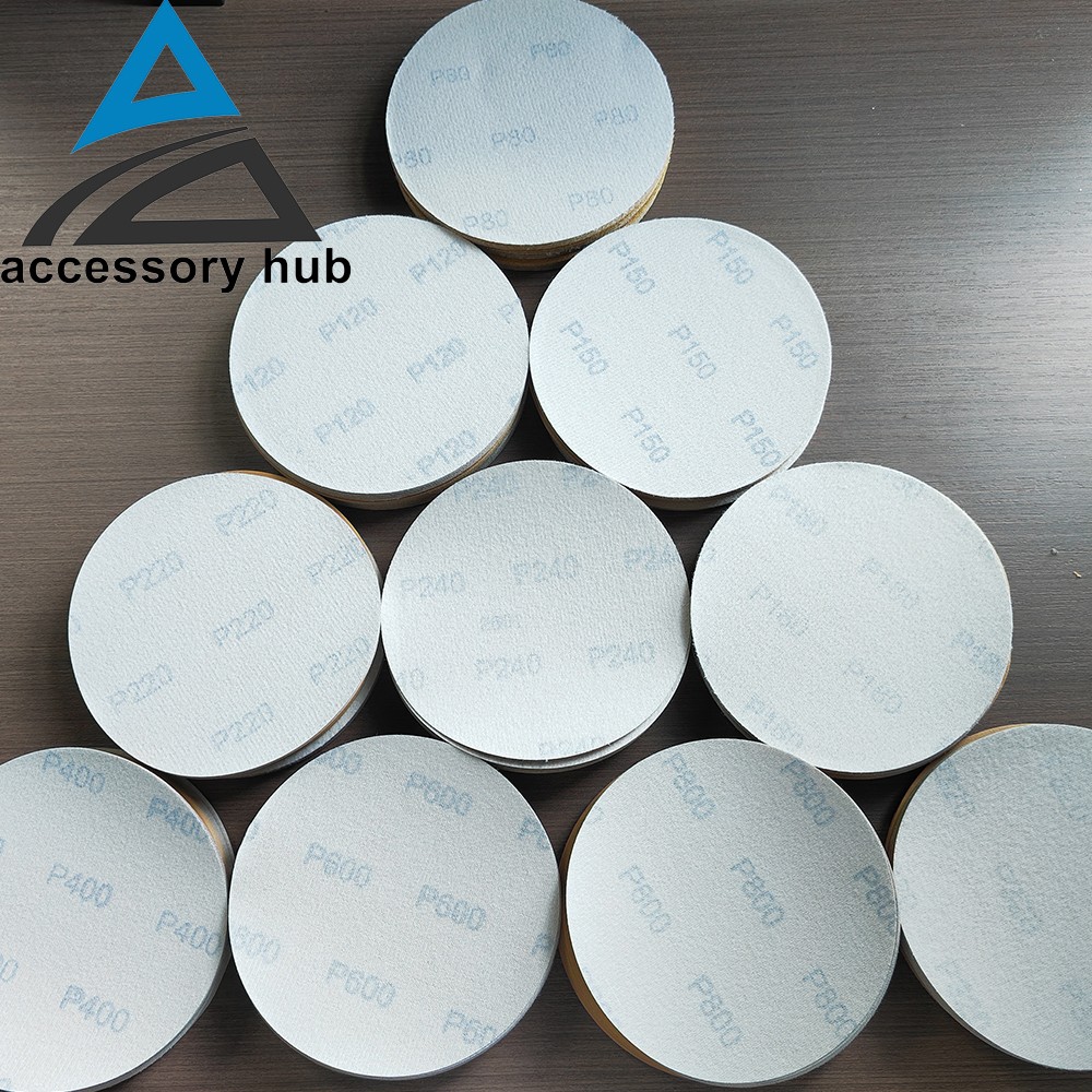 Accessoryhub Hook & Loop 6” Sanding Discs, Orbital DA Sander Paper Pads US