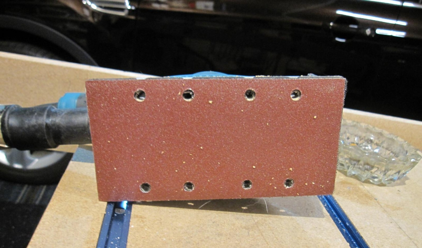 6313SP 1/3 Sheet Sander Hook-and-Loop Sandpaper (12 Pack), Assorted Grits New