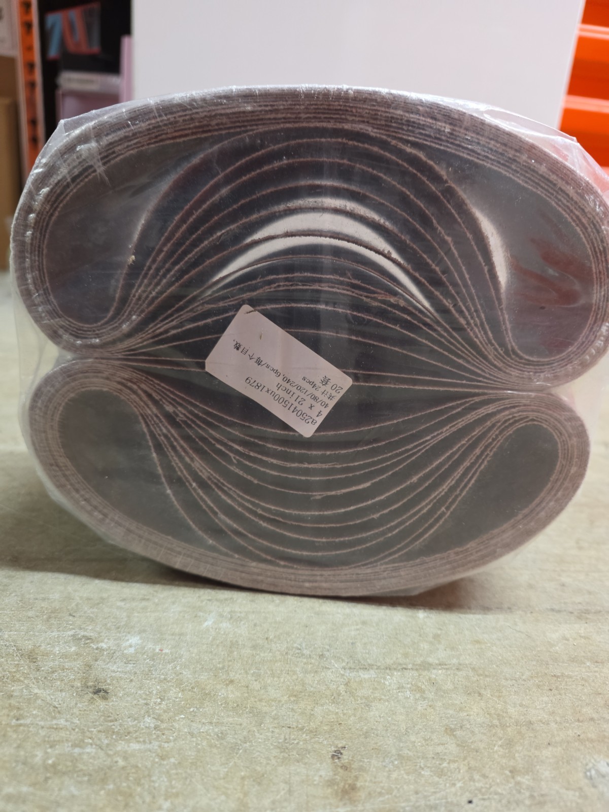 4×21 Inch Sanding Belt 24pc