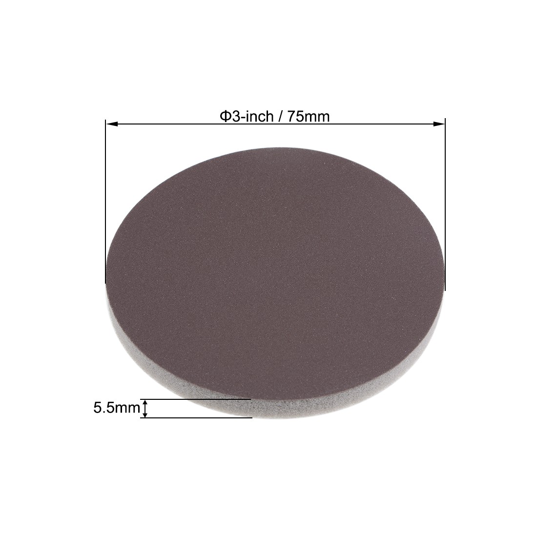 3″ Sanding Sponge Hook and Loop Sanding Disc Corundum 1200-1500 Grit 20 Pcs