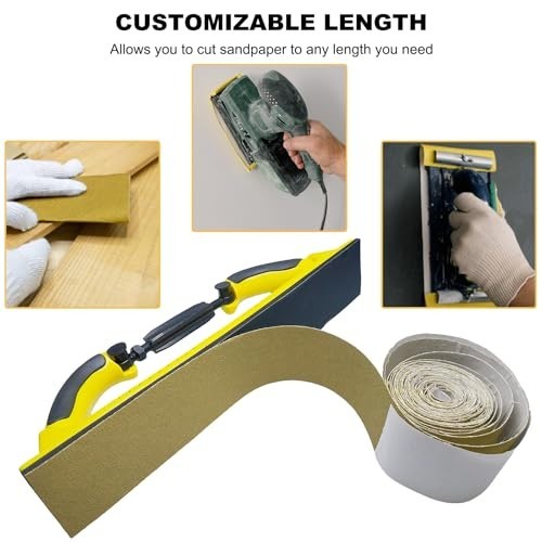 30 Yards 2-3/4″ PSA Sandpaper Roll 80-400 Grit for Auto Woodworking