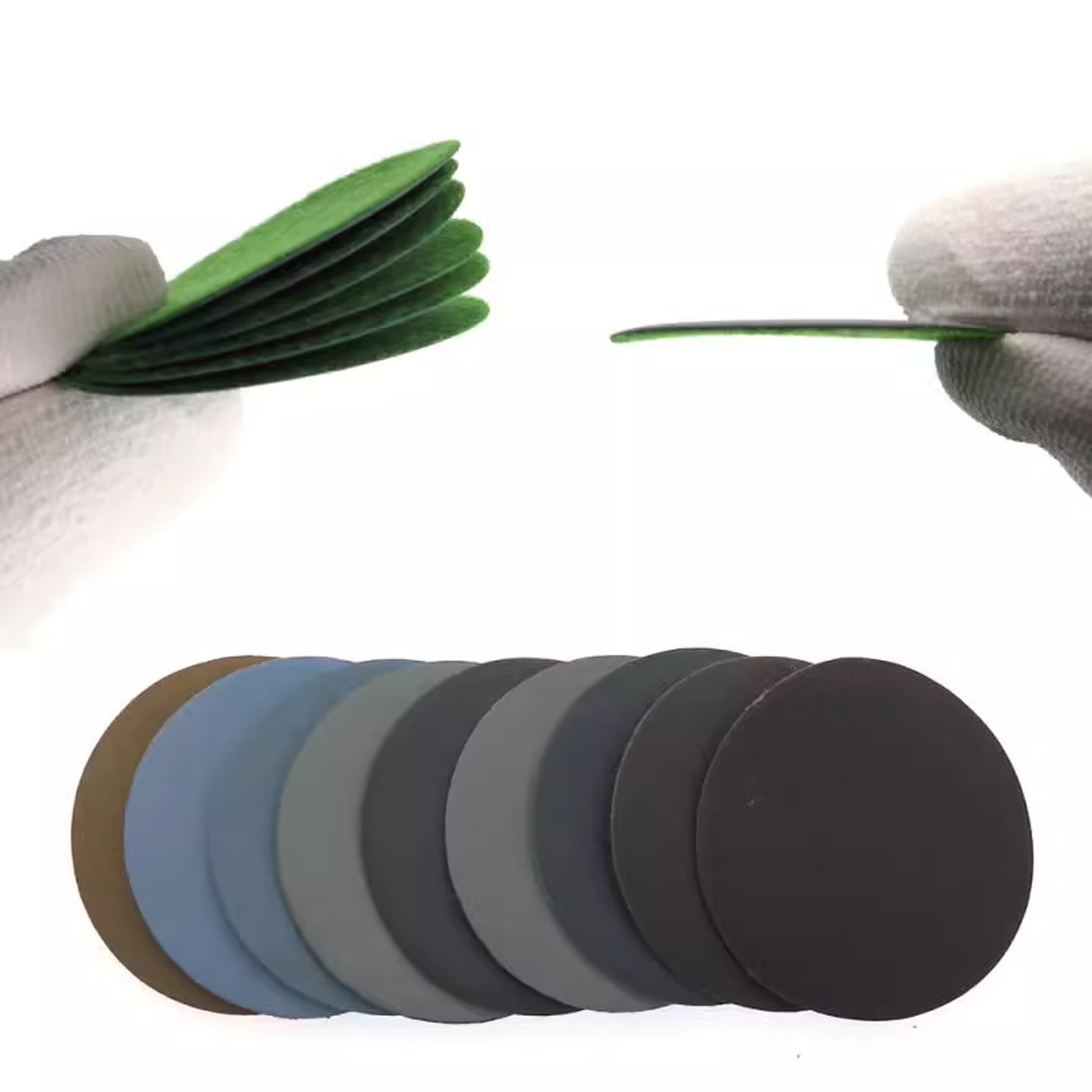 2″ – 50mm Foam Sponge Sanding Disc Wet and Dry Sandpaper Hook & Loop For Polish