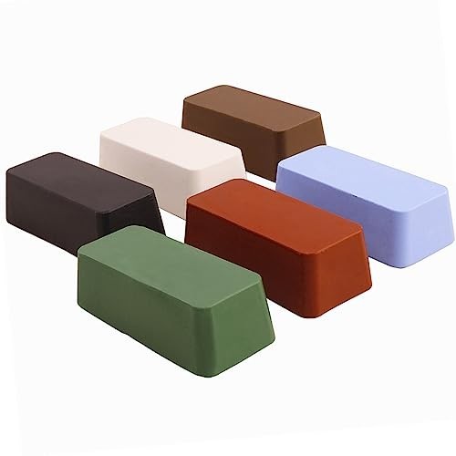 Metal Polishing Buffing Compound Set 6Pcs 24oz – Polish Rouge for Aluminum & Ste