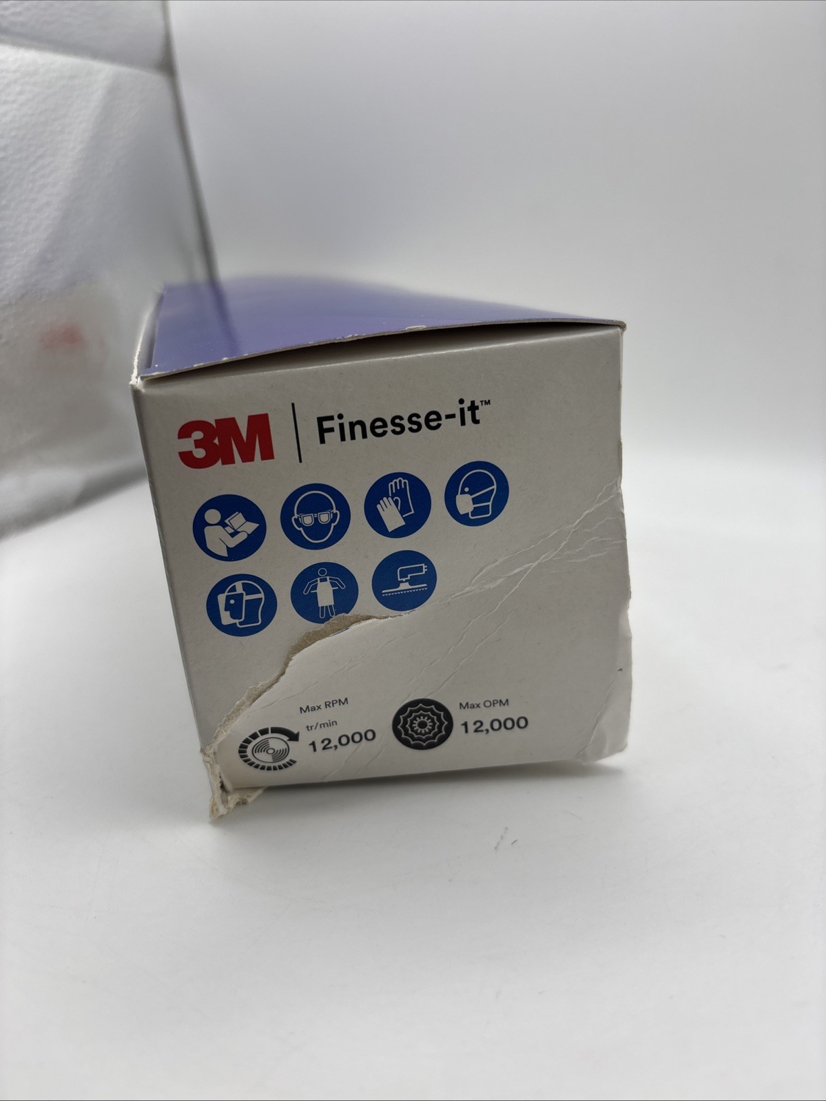 3M Finesse-It 39577 Blue Foam Buffing Pad 82mm 3.25” Pack of 10 Finishing Polish