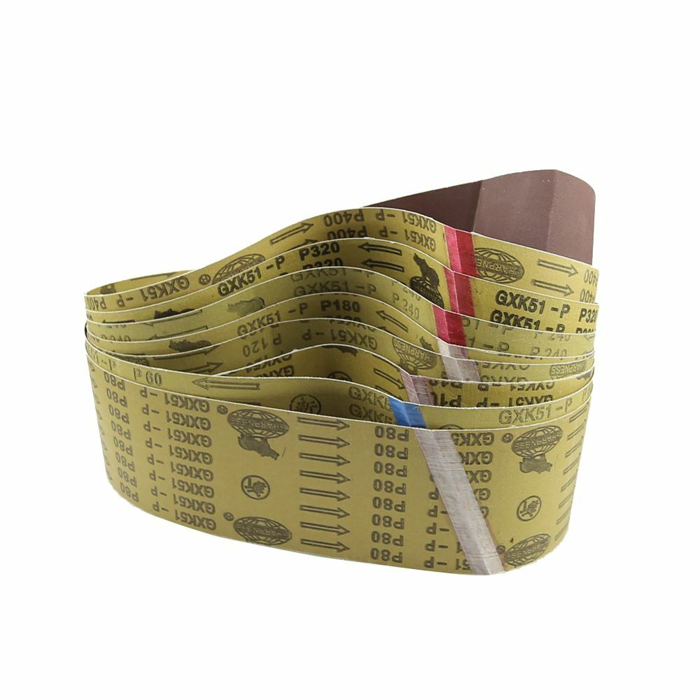 Sanding Belts P60-P800 Abrasive Sanding Screen Band 4″ * 36″ 5 pieces 915*100mm