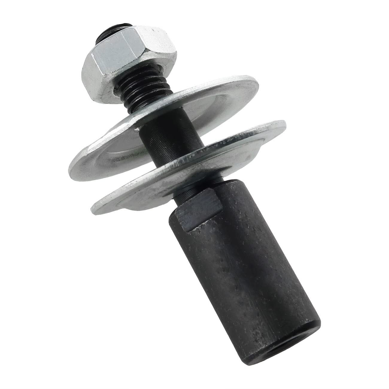 WHYHKJ 2Sets 8mm Motor Arbor Adapter Bench Grinder Extension Shaft Threaded Shaf