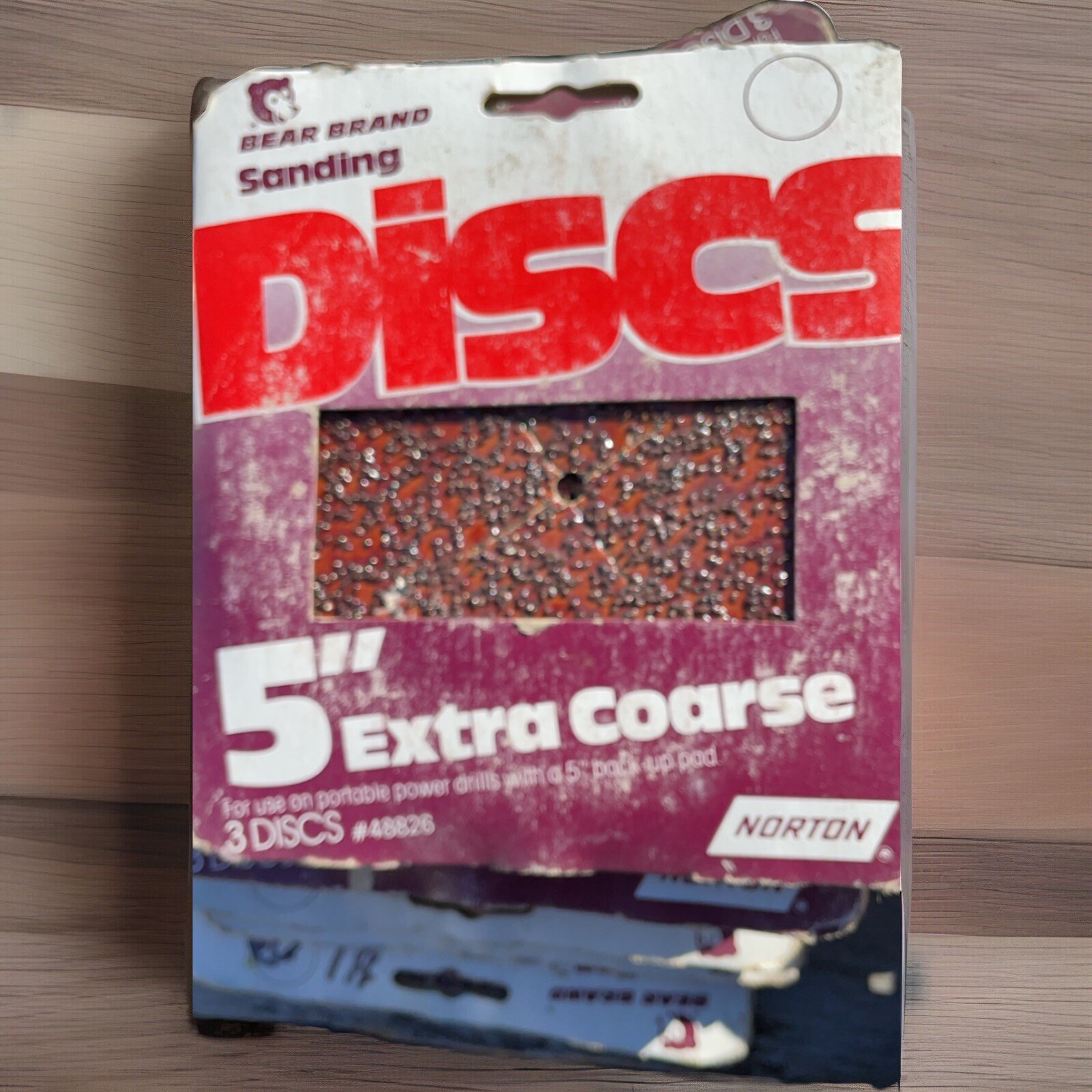 sanding disc 5 inch 20grit 3pcs Rough