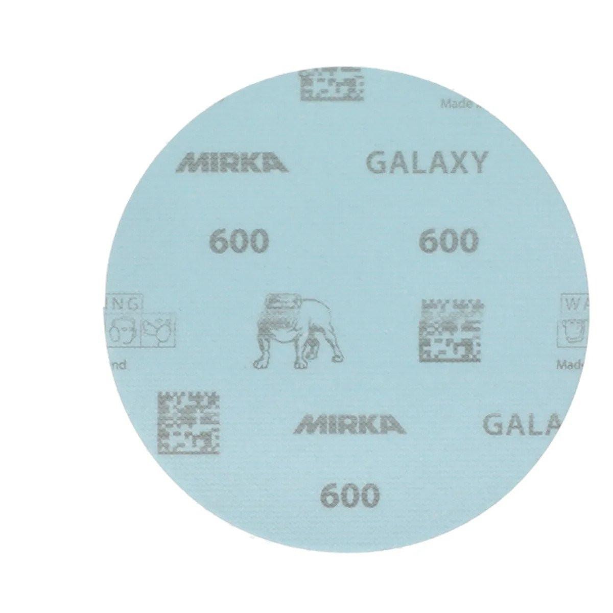 Mirka Galaxy Ceramic 5 inch Solid Hook & Loop Sanding Discs 50 Pack Choose Grit