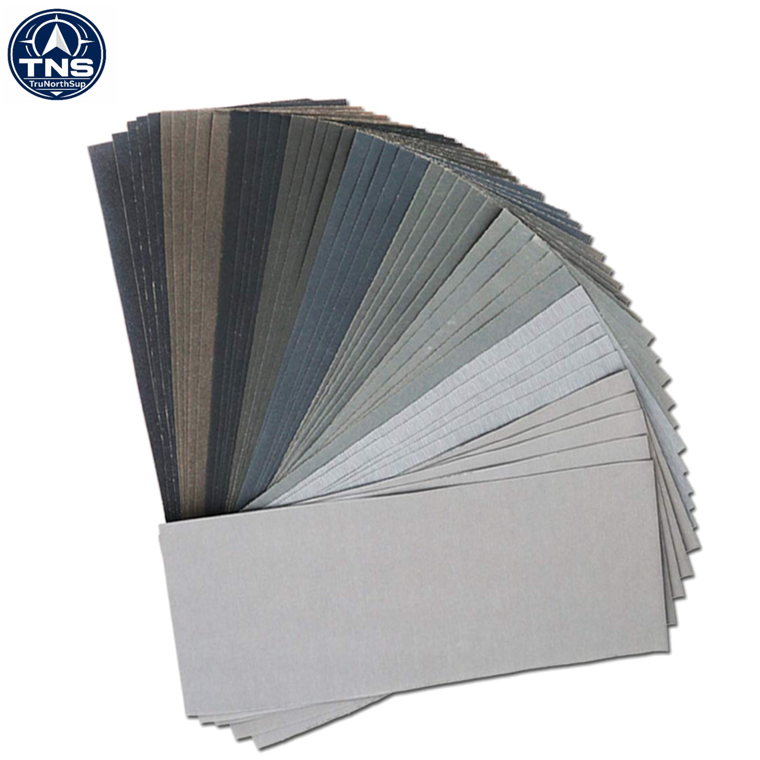 45Pcs Sandpaper Set: Silicon Carbide Grits 400-3000 for All Materials
