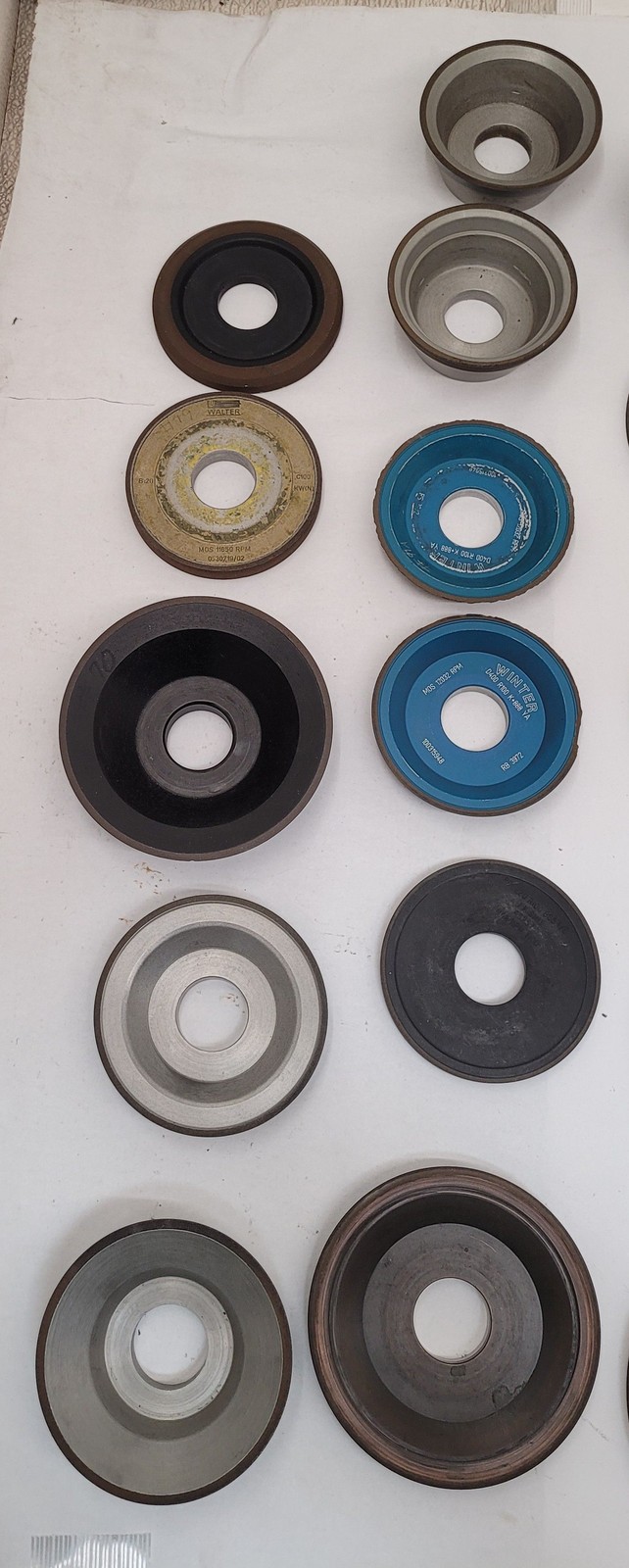 Diamond Grinding Wheels – Lot of 40 – Various Sizes