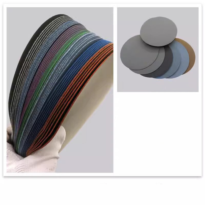 6 Inch 150mm Wet & Dry Sponge Sanding Discs 1500-10000 Grit Hook&Loop Sandpaper