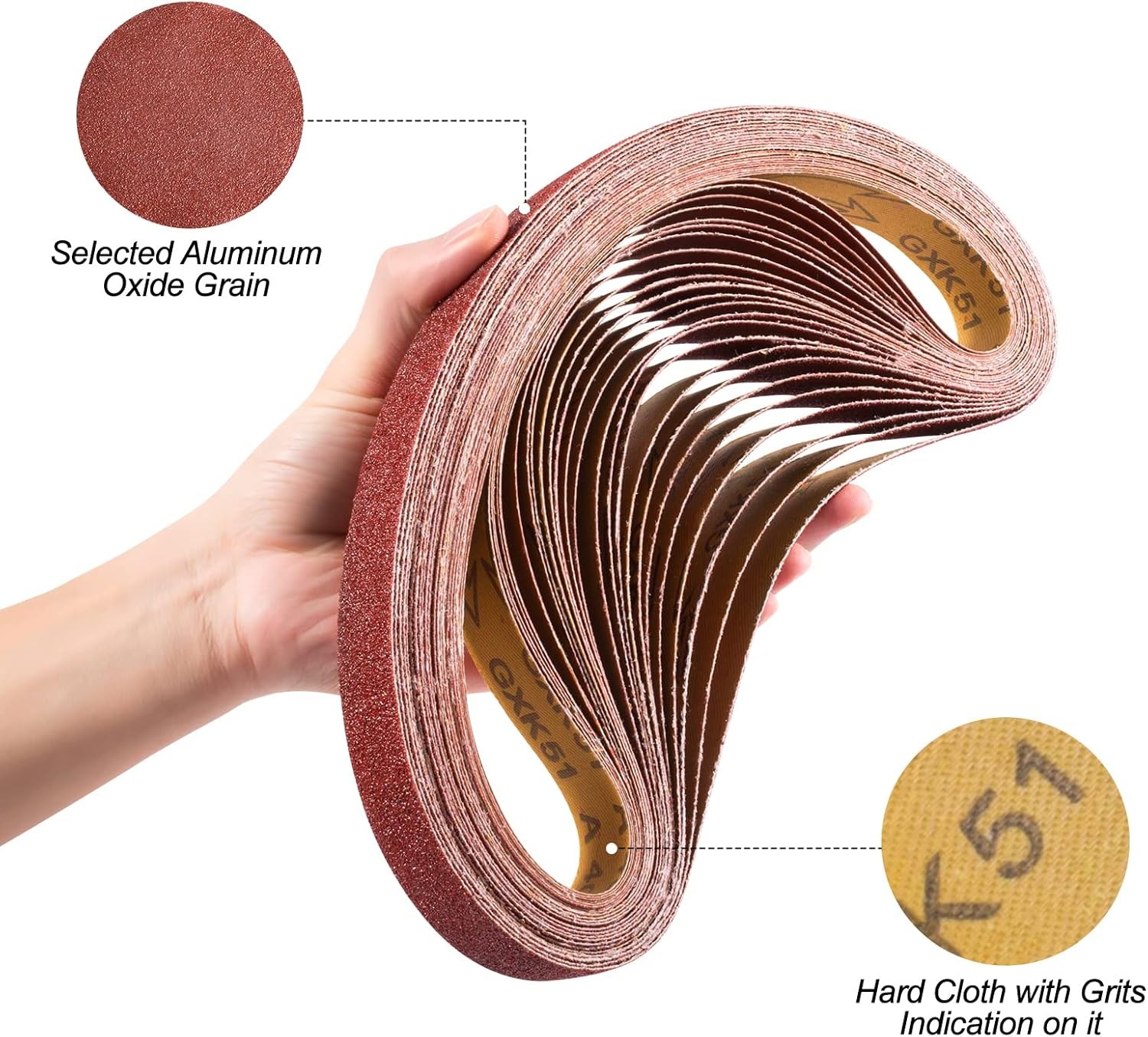S SATC Sanding Belts 1×30-Inch belt Belt Sander 1×30 Inch