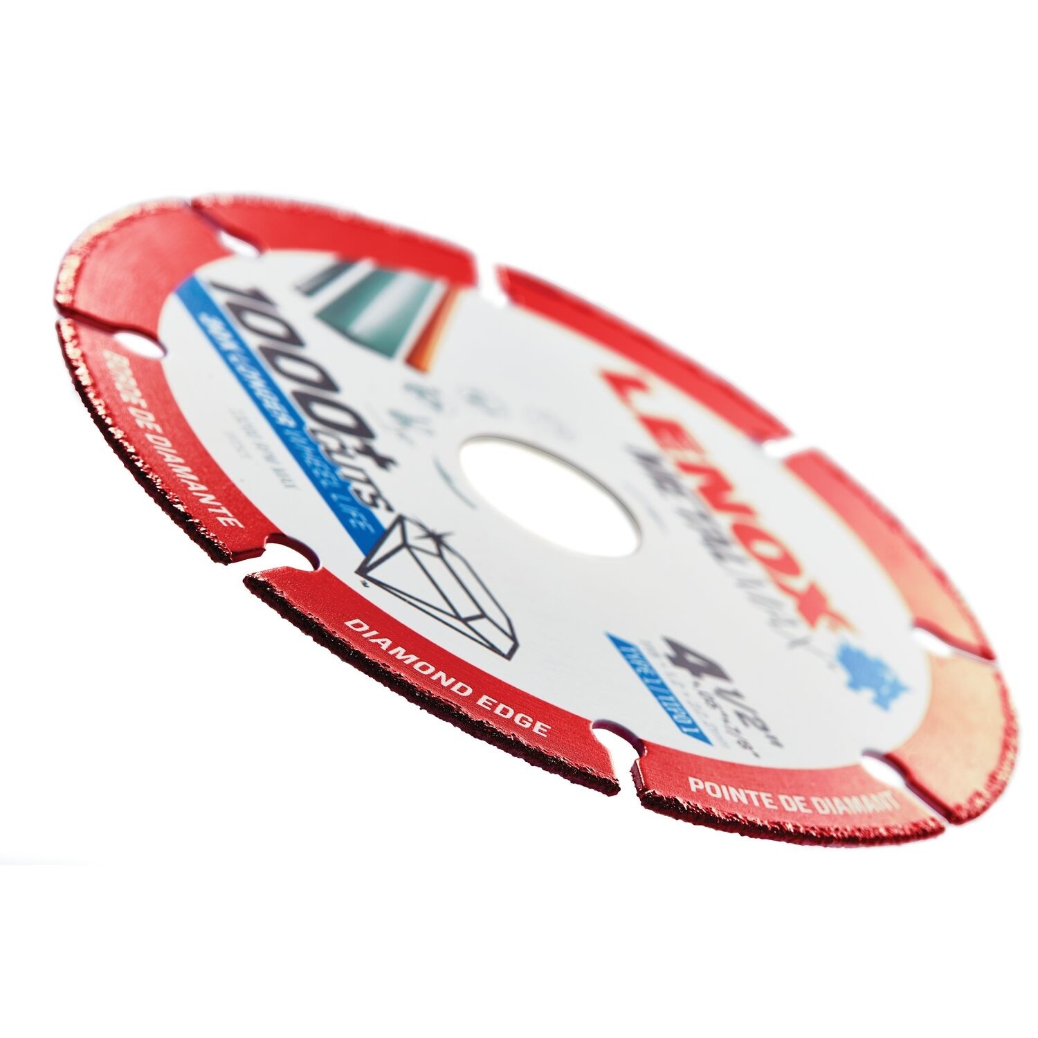 Lenox 1972921 Solid Steel Diamond Grit Abrasive Cut-Off Wheel 4-1/2 x 7/8 in.