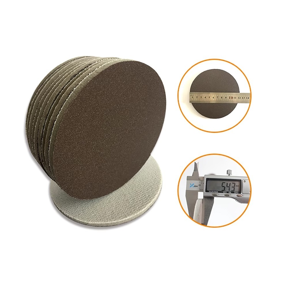 125mm 5 Inch Wet And Dry Sponge Red Sandpaper Foam Sanding Discs 300#-2000# Grit