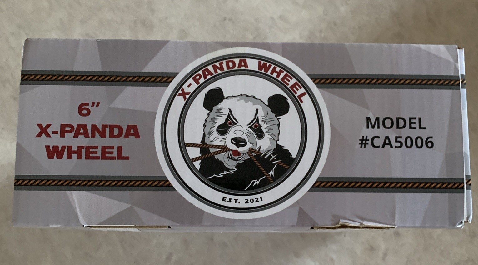 6″ Expander Wheel w/Safety Guard by X-PANDA – Aluminum Hub – Model #CA5006 – NEW