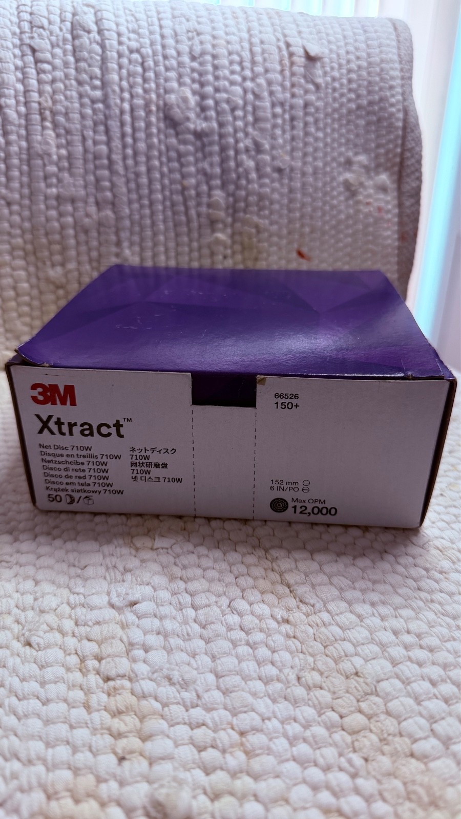 3M Xtract Cubitron ll 710W Sanding Discs 150 Grit (50 pack)