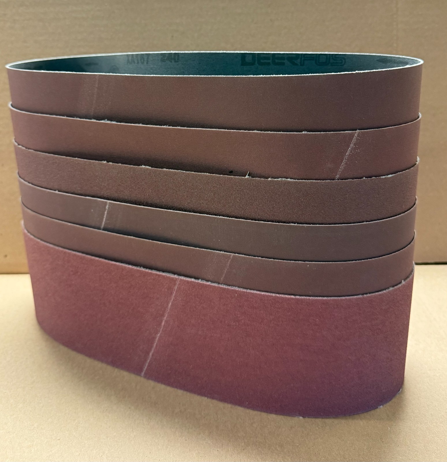 PREMIUM 4″ X 36″ A/O SANDING BELT ASST. PACK! 12 BELTS!…80-600 GRIT!