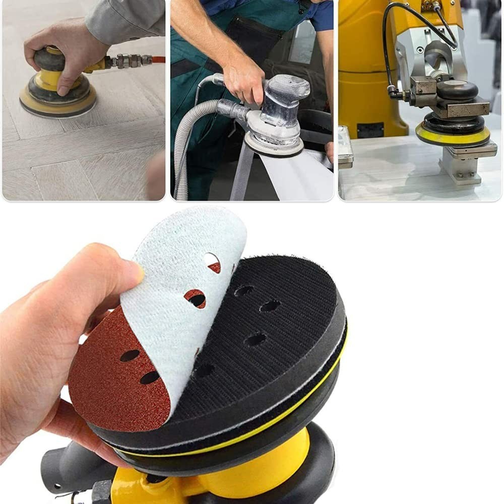2 Pack 5-Inch Foam Interface Sanding Pads – Vibration Reducing Design