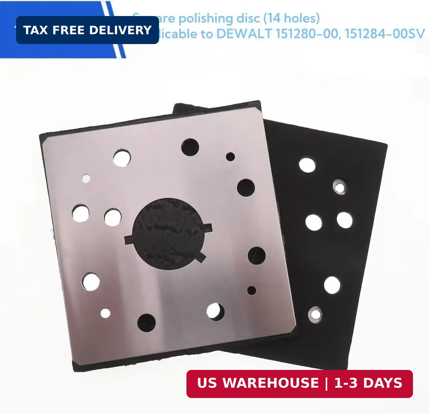 1/4 Sheet Sander Pad Backing Plate Fits151284-00 151284-00SV | Fits151284-00 、15