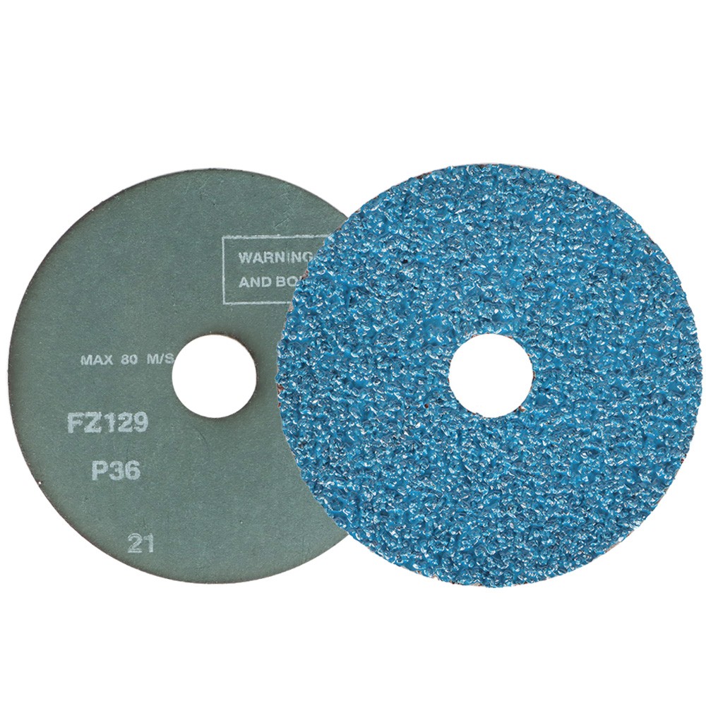 25Pcs 24 Grit / 36 Grit Zirconia Resin Fiber Disc Grinding And Sanding Discs New