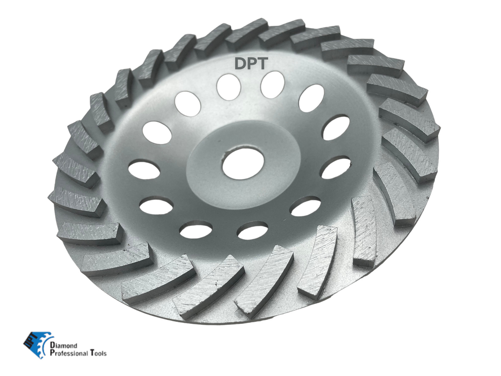 7 ” Turbo Diamond Cup Wheel Grinding Stock Removal Concrete Masonry 24 Segments