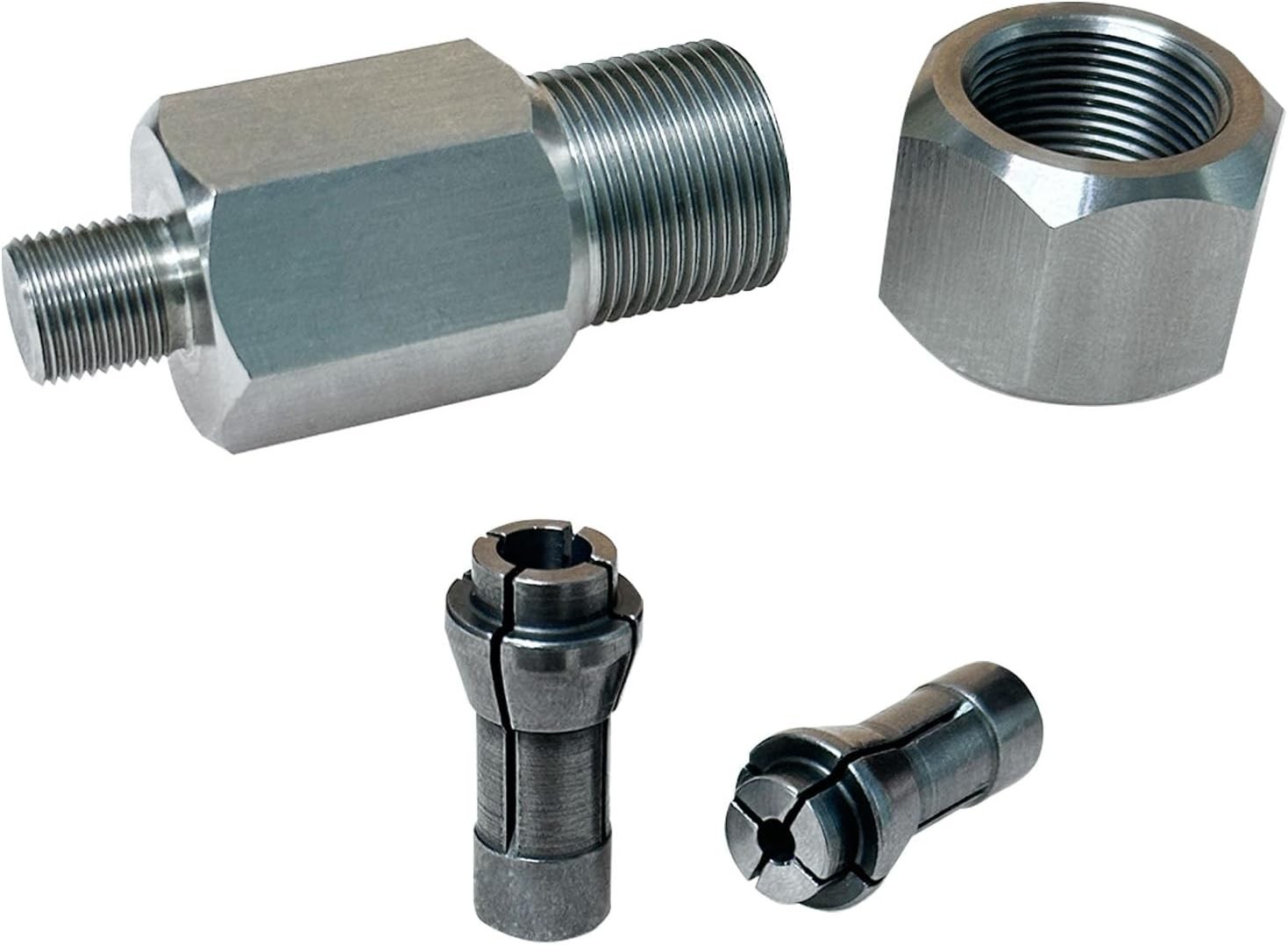 M9 Threaded Collet Adapter for Milwaukee M12 Polishers or Sanders, Includes 1/4″