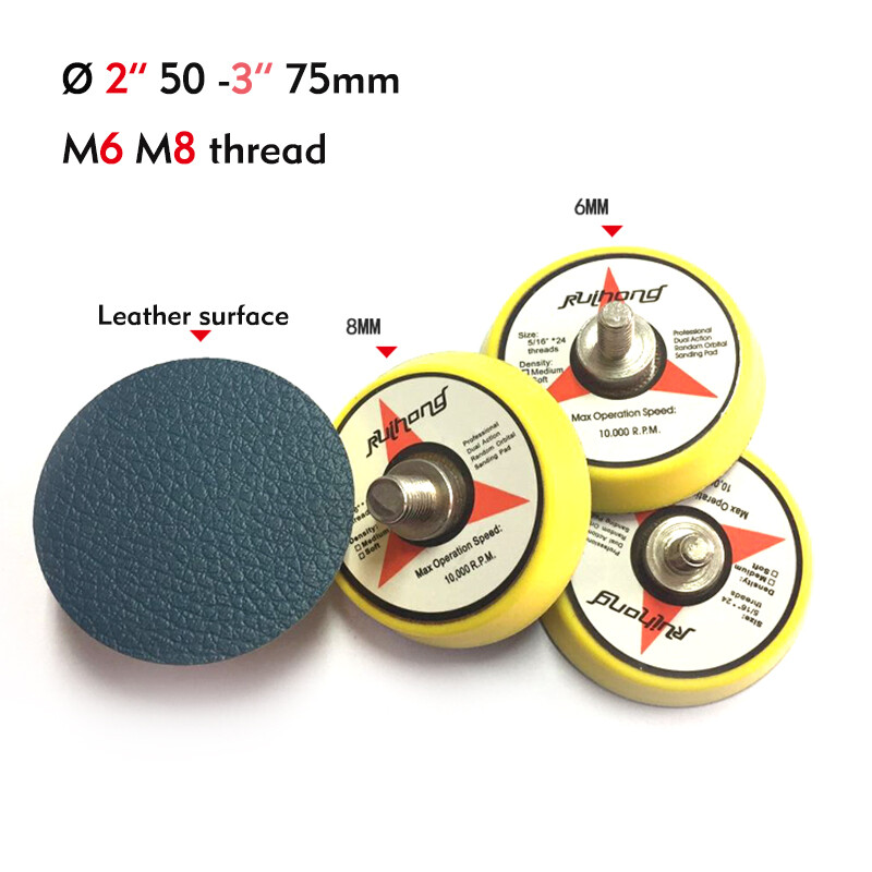 2” /3” Backing Pad Hook & Loop M10 M14 for Angle Grinder Sander Sanding Disc